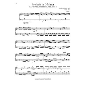Prelude No. 6 In D Minor, BWV 875