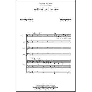 I Will Lift Up Mine Eyes