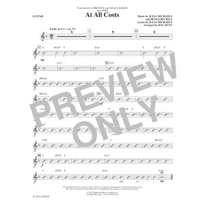 At All Costs (from Wish) (arr. Mac Huff) - Guitar
