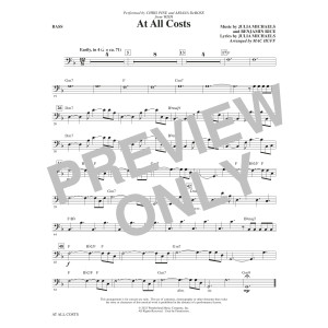 At All Costs (from Wish) (arr. Mac Huff) - Bass
