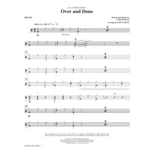Over And Done (from Schmigadoon!) (arr. Mac Huff) - Drums