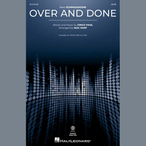 Over And Done (from Schmigadoon!) (arr. Mac Huff) - Drums