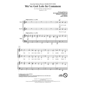 We've Got Lots In Common (from Charlotte's Web) (arr. Greg Gilpin)