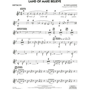 Land of Make Believe (arr. Mark Taylor) - Baritone Sax