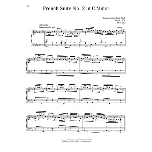 French Suite No. 2, BWV 813