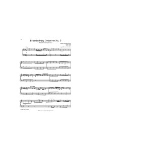 Brandenburg Concerto No. 5 in D Major, First Movement Excerpt