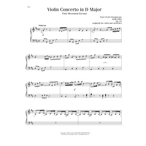 Violin Concerto in D Major, Op. 35, First Movement Excerpt