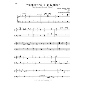 Symphony No. 40 In G Minor, Third Movement ("Minuet")