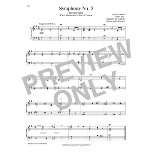 Symphony No. 2 in C Minor ("Resurrection"), Fifth Movement Choral Theme