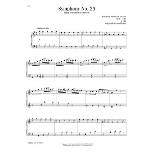 Symphony No. 25, First Movement Excerpt