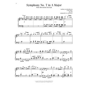Symphony No. 7 In A Major, First Movement Excerpt