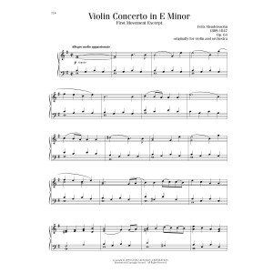 Violin Concerto in E Minor, First Movement Excerpt