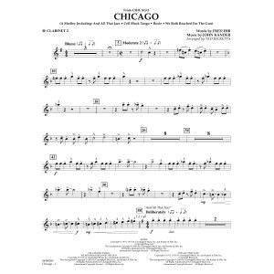 Chicago (arr. Ted Ricketts) - Bb Clarinet 2