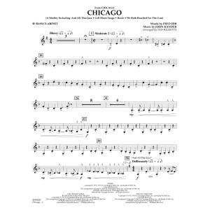 Chicago (arr. Ted Ricketts) - Bb Bass Clarinet