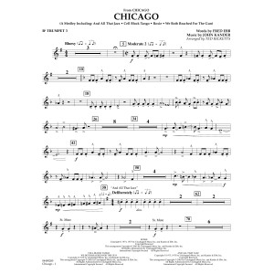 Chicago (arr. Ted Ricketts) - Bb Trumpet 3
