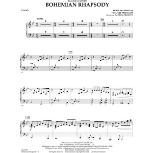 Bohemian Rhapsody (arr. Paul Murtha) - Piano