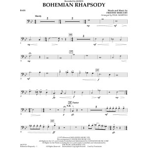 Bohemian Rhapsody (arr. Paul Murtha) - Bass