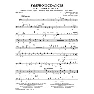 Symphonic Dances (from Fiddler On The Roof) (arr. Ira Hearshen) - Trombone 3