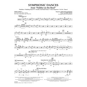 Symphonic Dances (from Fiddler On The Roof) (arr. Ira Hearshen) - Percussion 1