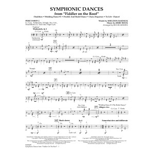 Symphonic Dances (from Fiddler On The Roof) (arr. Ira Hearshen) - Percussion 2