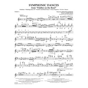Symphonic Dances (from Fiddler On The Roof) (arr. Ira Hearshen) - Violin 1