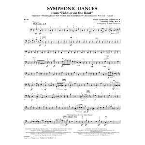 Symphonic Dances (from Fiddler On The Roof) (arr. Ira Hearshen) - String Bass