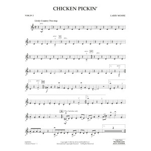 Chicken Pickin' - Violin 2