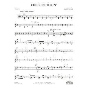 Chicken Pickin' - Violin 1