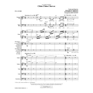 Chim Chim Cher-ee (arr. John Leavitt) - Full Score