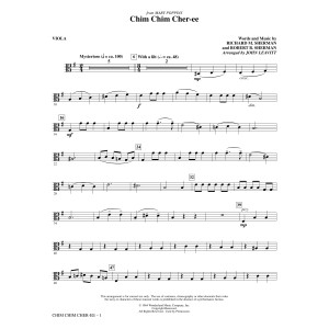 Chim Chim Cher-ee (arr. John Leavitt) - Viola