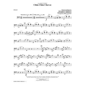 Chim Chim Cher-ee (arr. John Leavitt) - Cello