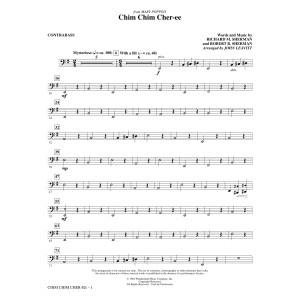 Chim Chim Cher-ee (arr. John Leavitt) - Contrabass