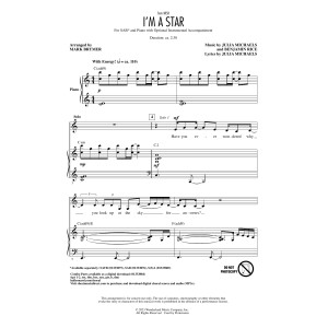 I'm A Star (from Wish) (arr. Mark Brymer)
