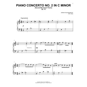 Piano Concerto No. 2 In C Minor, Op. 18