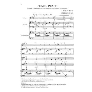 Peace, Peace (arr. Fred Bock)