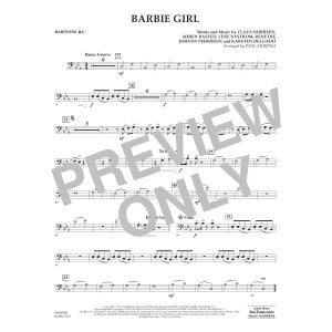 Barbie Girl (arr. Paul Murtha) - Baritone B.C.
