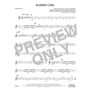 Barbie Girl (arr. Paul Murtha) - Baritone T.C.
