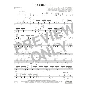 Barbie Girl (arr. Paul Murtha) - Percussion 1