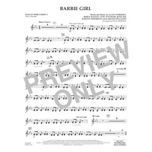 Barbie Girl (arr. Paul Murtha) - Mallet Percussion 2