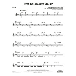 Never Gonna Give You Up (arr. Rick Stitzel) - Guitar