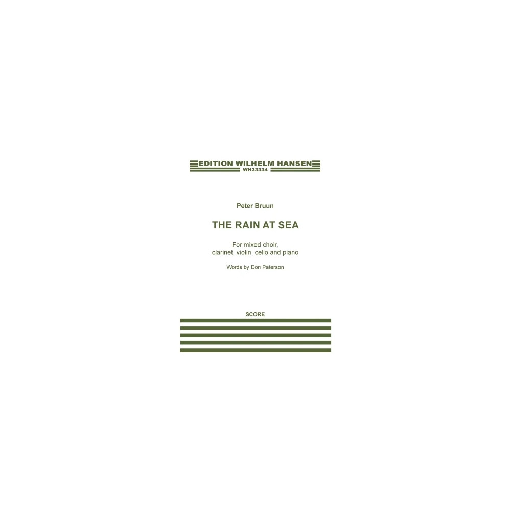 The Rain at Sea - Full Score