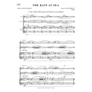 The Rain at Sea - Piano