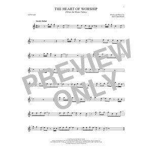 The Heart Of Worship (When The Music Fades)