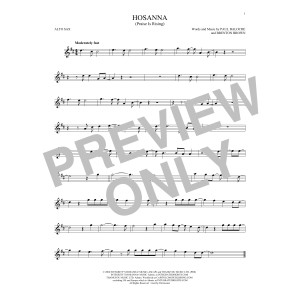 Hosanna (Praise Is Rising)