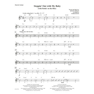 Steppin' Out With My Baby (with "Puttin' On The Ritz") - Guitar