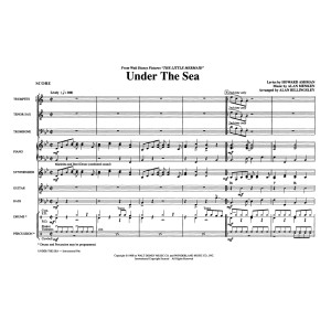 Under The Sea (arr. Alan Billingsley) - Full Score