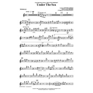 Under The Sea (arr. Alan Billingsley) - Tenor Sax
