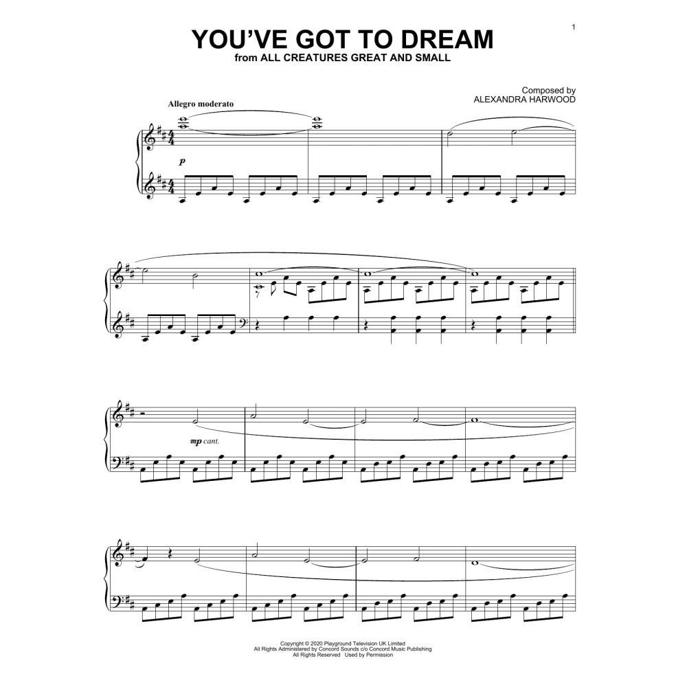 You've Got To Dream (from All Creatures Great And Small)