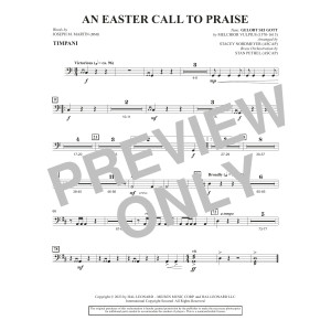 An Easter Call To Praise - Timpani