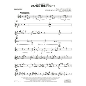 Dance The Night (from Barbie) (arr. Murtha) - Baritone Sax
